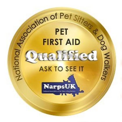 NarpsUK Pet First Aid Qualified